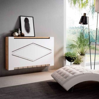 Modelo de cubreradiador H800 preparador para colgar a pared 2