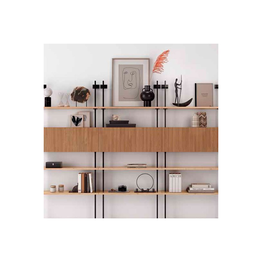 Estantería H7 | Estanterías modernas en Muebles Lara