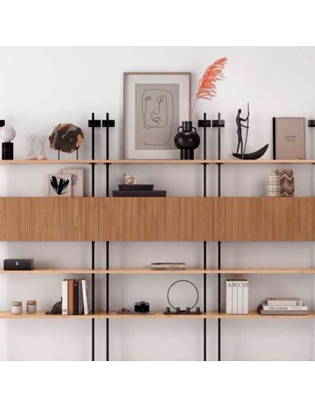 Estantería H7 | Estanterías modernas en Muebles Lara