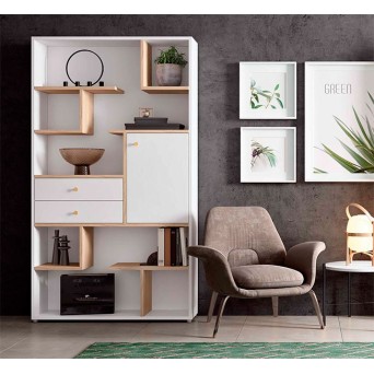 Estantería modelo H406 fabricada en melamina de primera calidad 2