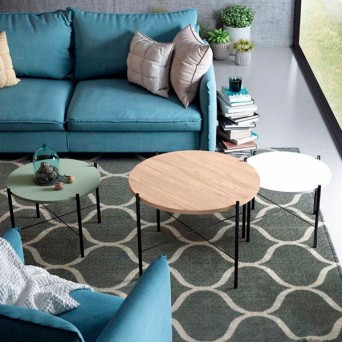 Mesitas de centro de diferentes alturas en Muebles Lara