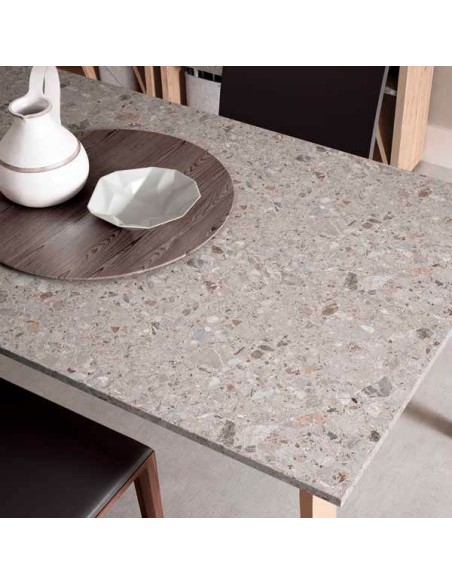 Mesa de comedor fabricada en melamina de primera calidad