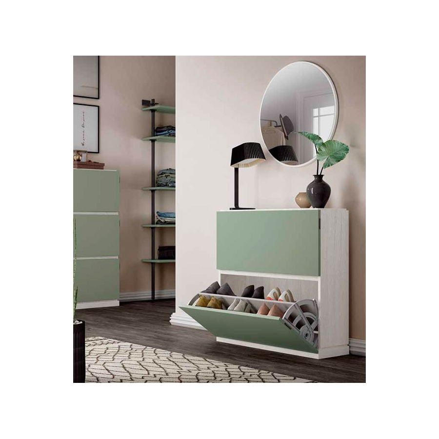 Zapatero con apertura abatible Muebles Lara