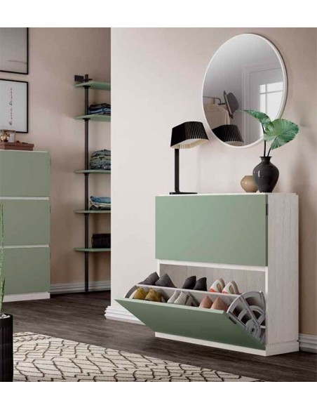 Zapatero con apertura abatible Muebles Lara