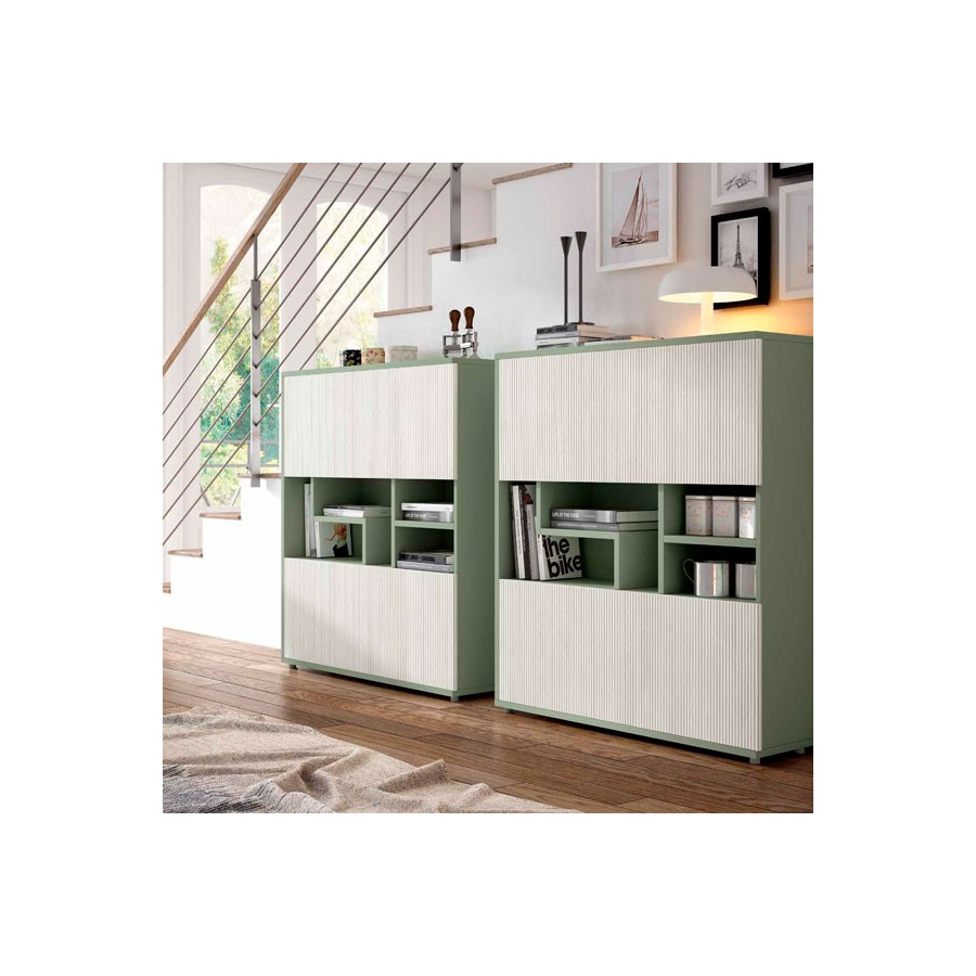 Zapateros de actualidad con puertas alistonadas Muebles Lara