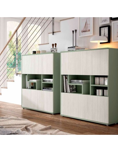 Zapateros de actualidad con puertas alistonadas Muebles Lara
