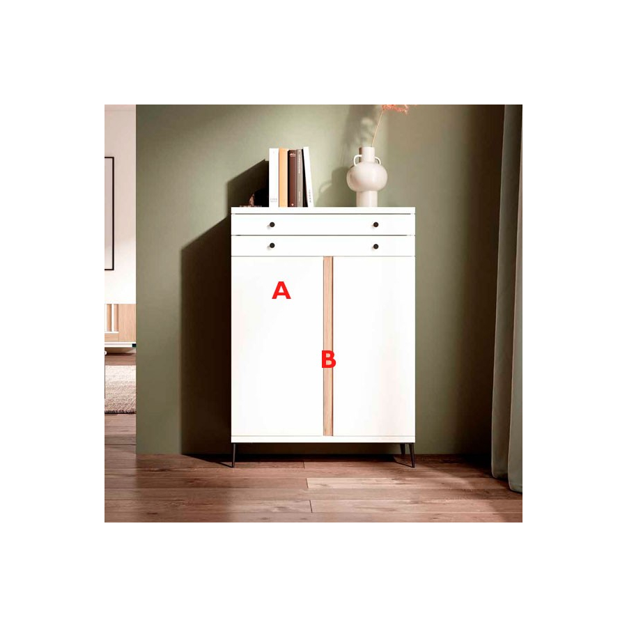 Personalización de acabados para zapateros o muebles auxiliares