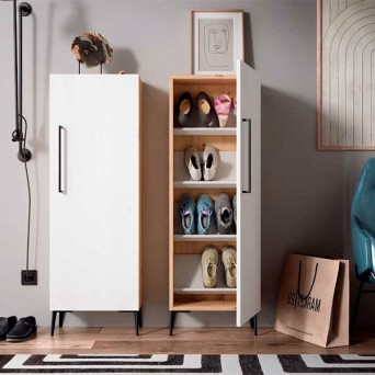 Zapatero  moderno de estilo nórdico en Muebles Lara
