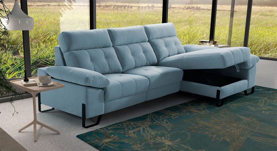 Chaise longue con arcón Adra Torresol