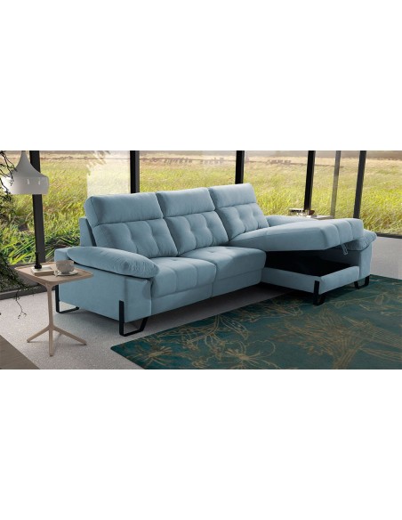 Chaise longue con arcón Adra Torresol