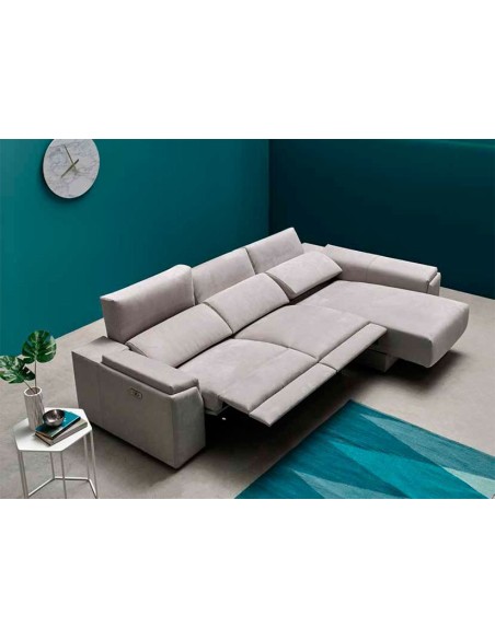 Chaiselongue Telma relax tapizado