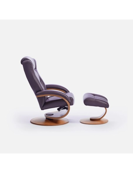 Butaca Maxim con base de madera