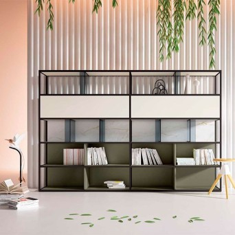 Librería Nexa A208 | Mesegue en Muebles Lara