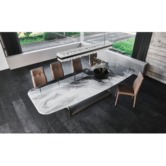 Mesa Dragon CrystalArt de Cattelan Italia en Muebles Lara 2