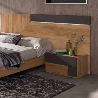 Mesita de noche Kúbica Tetris | Glicerio Chaves en Muebles Lara 2