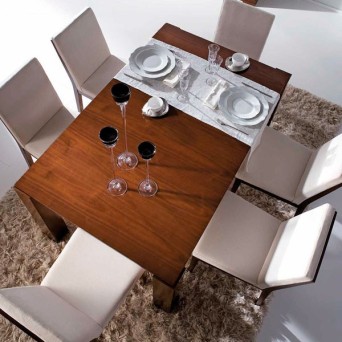 Mesa Nona extensible y cuadrada de Loyra