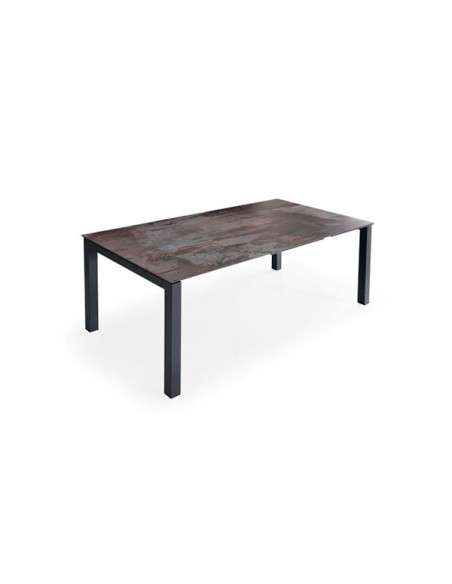 Mesa Alison con tapa porcelánica disponible en Muebles Lara
