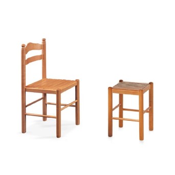 Taburete de Madera Maite 2