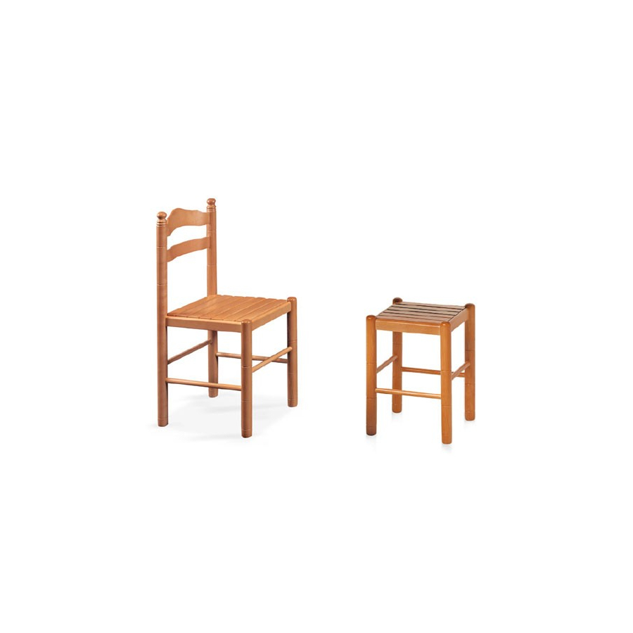 Colección Maite de madera estilo rústico