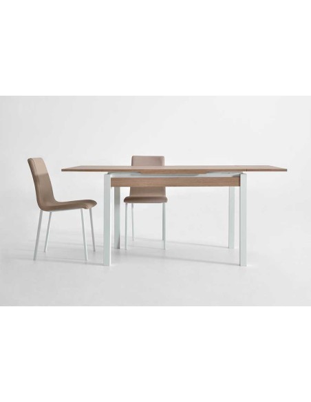 Mesa Okey Cristal | Mesas de cocina en Muebles Lara