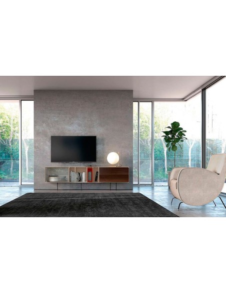 Vista en ambiente del Mueble TV Yoko 11 de Loyra