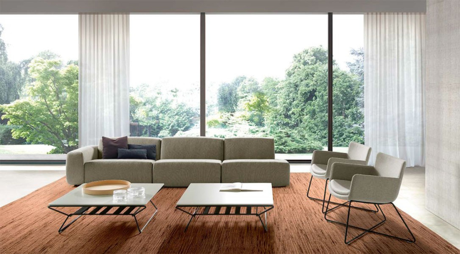 Mesa de centro de diseño Nudos