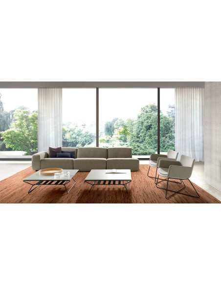 Mesa de centro de diseño Nudos