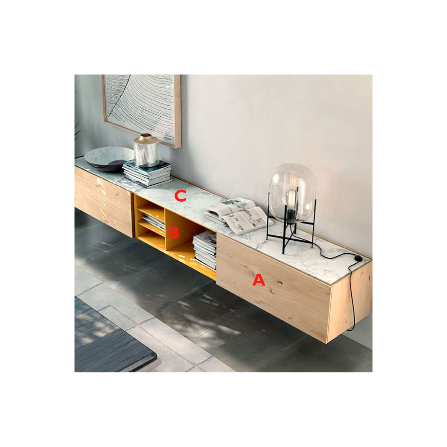 Mueble TV Area MN01 | Ciurans en Muebles Lara