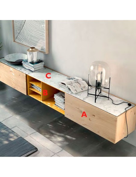 Mueble TV Area MN01 | Ciurans en Muebles Lara