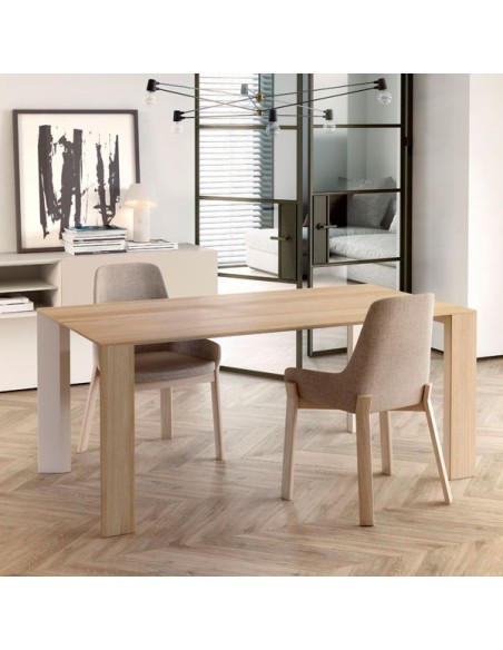 Mesa de comedor extensible personalizable