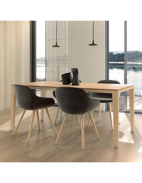 Mesa de comedor extensible personalizable