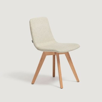 Silla Ics patas madera | Capdell en Muebles Lara