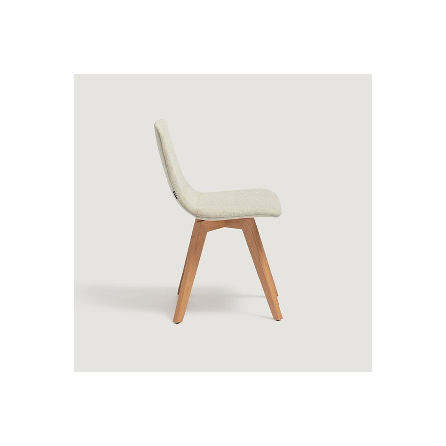 Silla Ics patas madera | Capdell en Muebles Lara