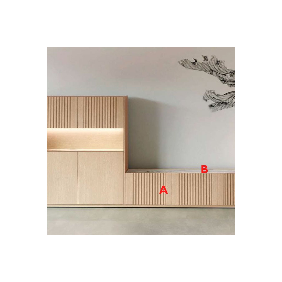 Salón One acabados