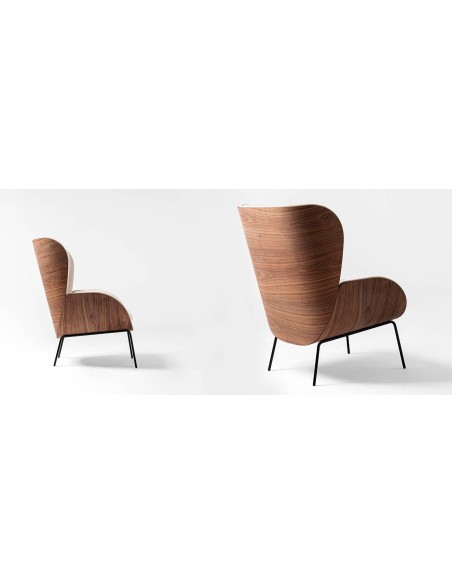 Butaca Norman Trebol Mobiliario madera