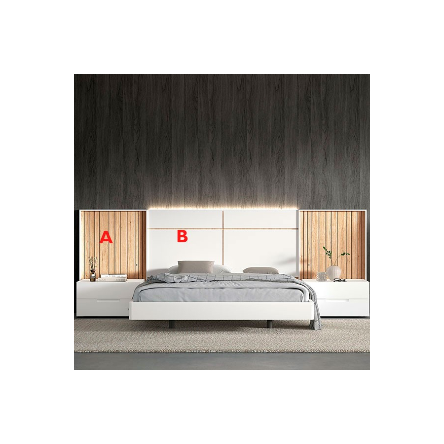Dormitorio Liberty  | Dormitorios de matrimonio modernos en Muebles Lara