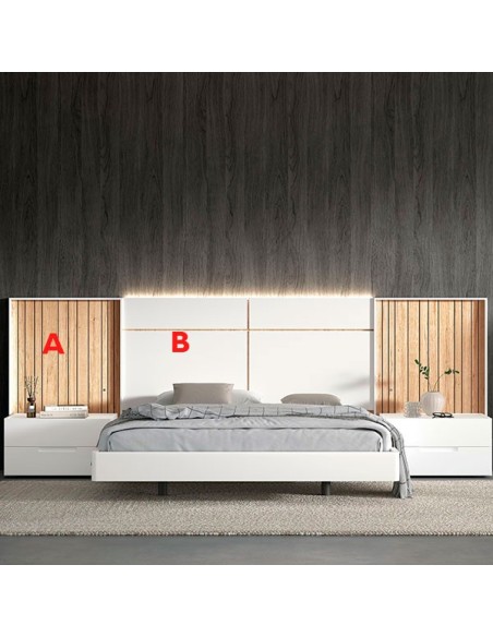 Dormitorio Liberty  | Dormitorios de matrimonio modernos en Muebles Lara