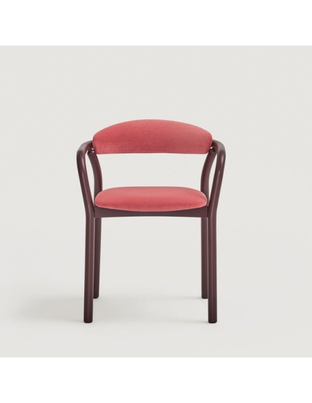 Silla Cécile con estructura de metal