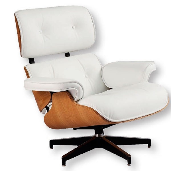 Eames Lounge Chair Blanca