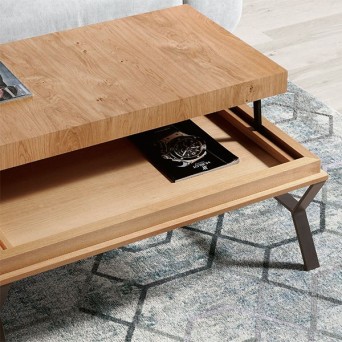 Mesa de centro Zen madera | Indesan en Muebles Lara 2