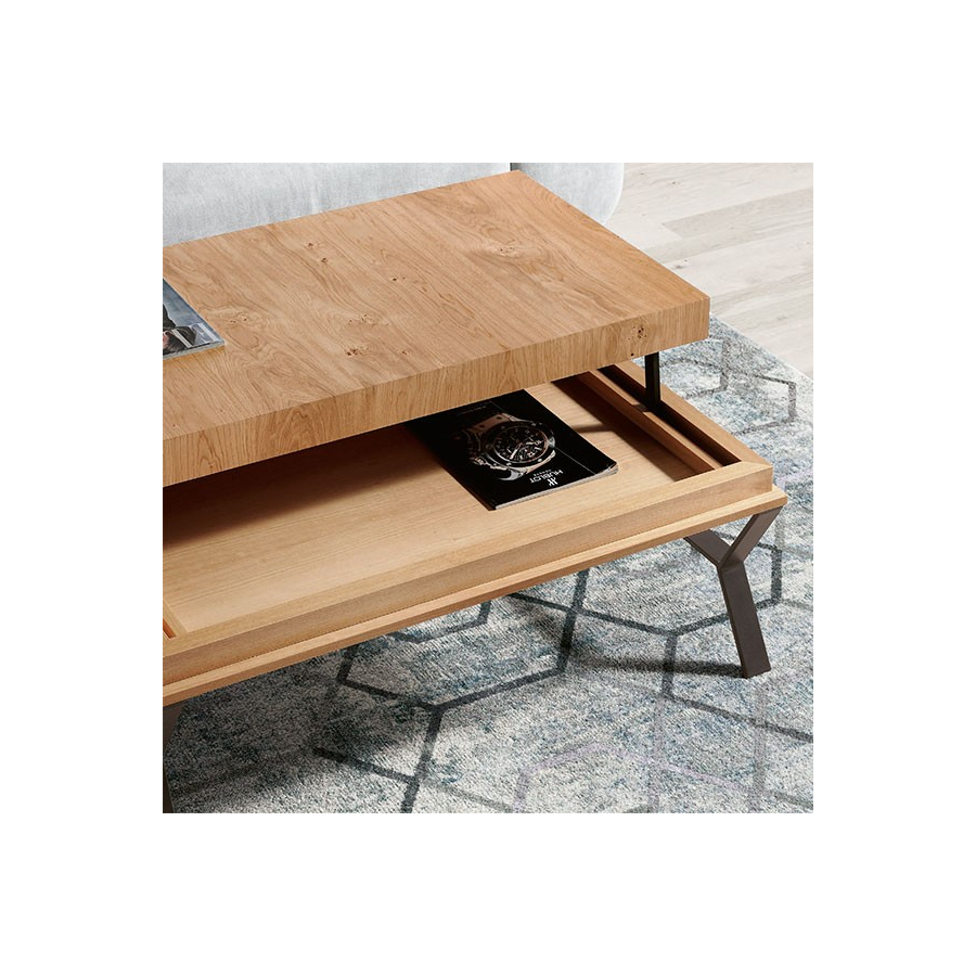 Mesa de centro Zen madera | Indesan en Muebles Lara