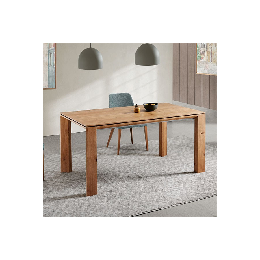 mesa eco madera en muebles lara