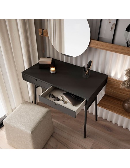 Habitación juvenil con tocador