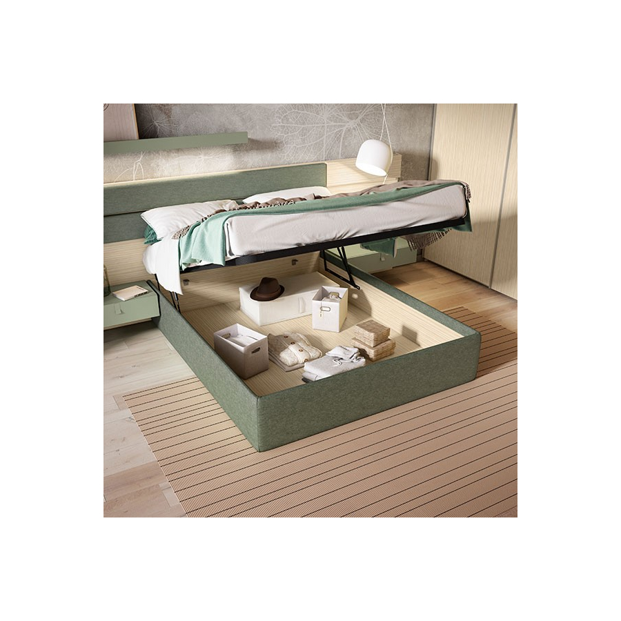 Habitación juvenil con arcón