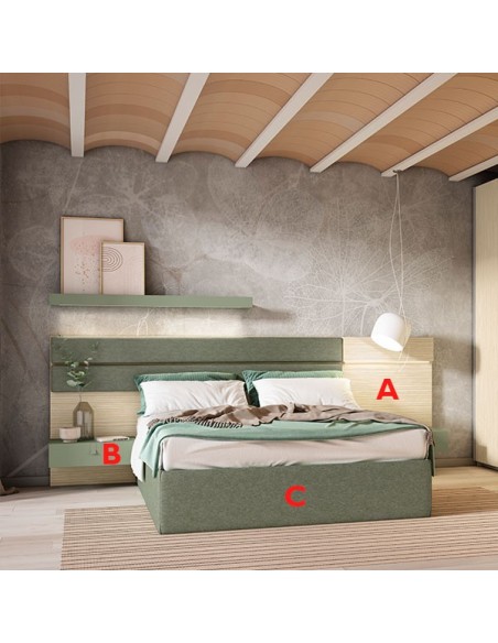 Dormitorio juvenil fabricado en melamina