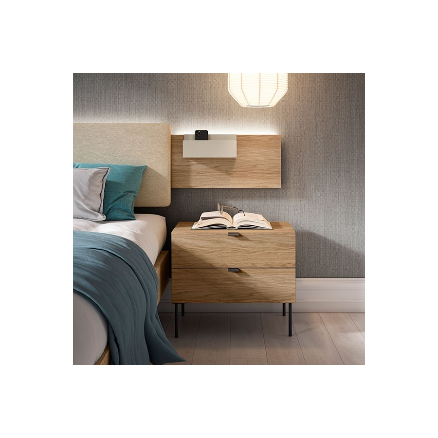 Dormitorio juvenil moderno de Muebles Ros