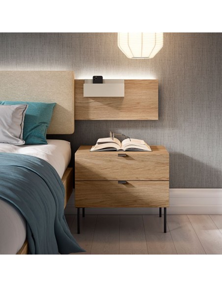 Dormitorio juvenil moderno de Muebles Ros