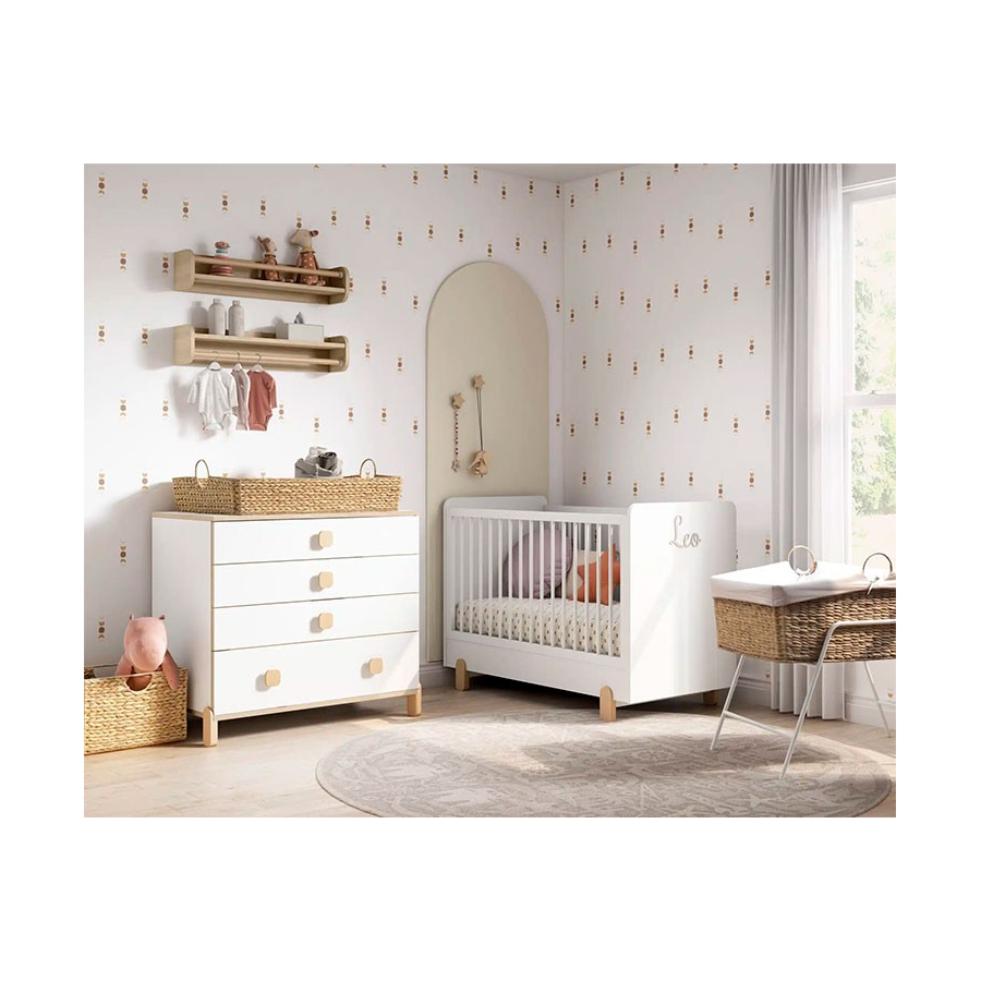 Cuna Elemental colección Bamboo Mini