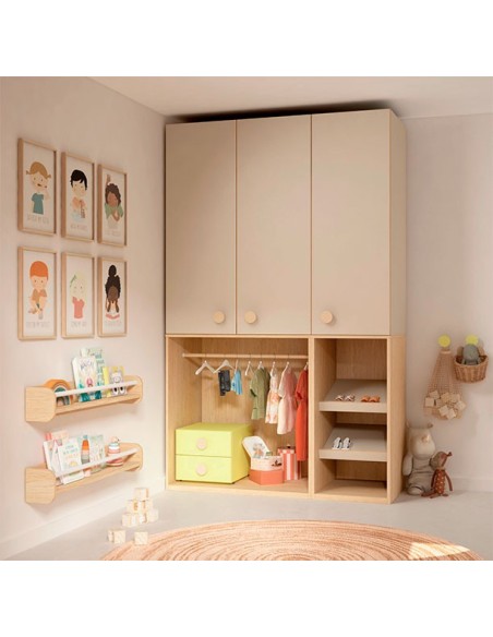 Cuna Soft colección Bamboo Muebles Ros