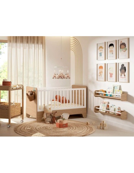 Cuna Soft colchón 70x140cm.